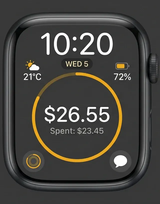 Watch face alternative 1