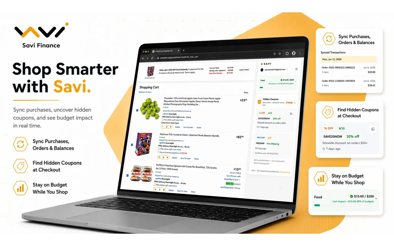 Shop Smarter with Savi